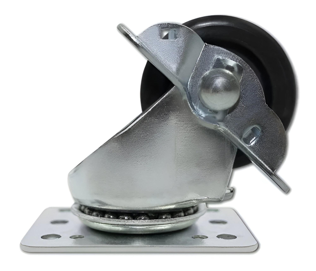Qoltec Zestaw kółek z hamulcem do szaf Rack 4szt. - 1330007 - zdjęcie 2